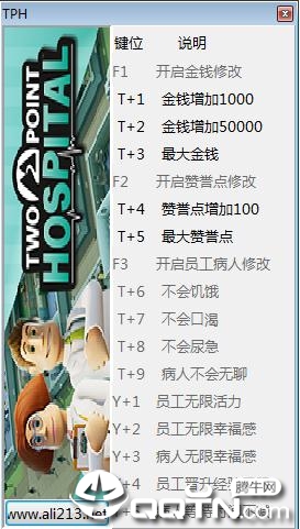 双点医院十四项修改器