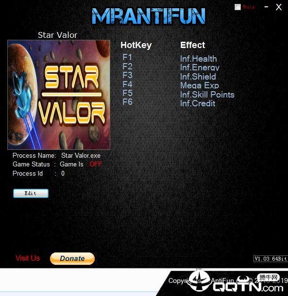 Star Valor多功能游戏修改器
